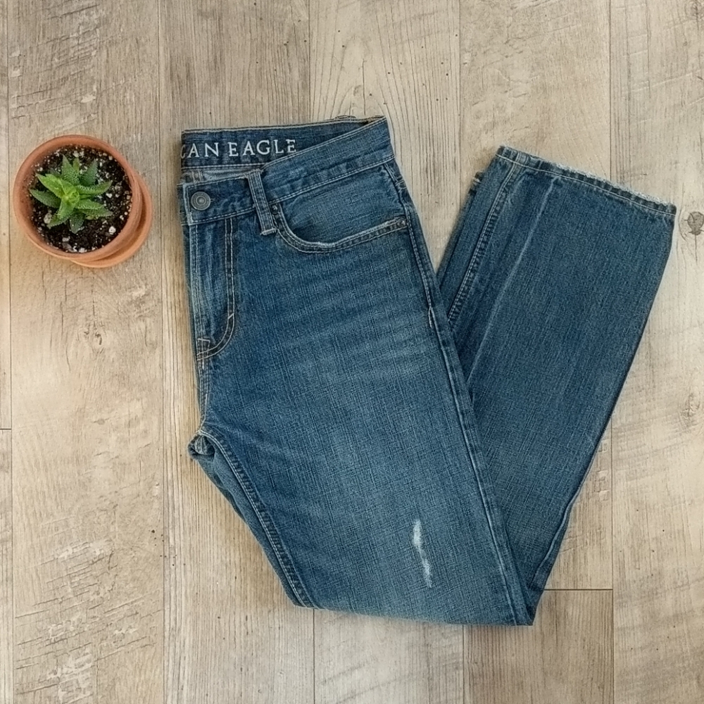 American Eagle Straight Jeans 30x30